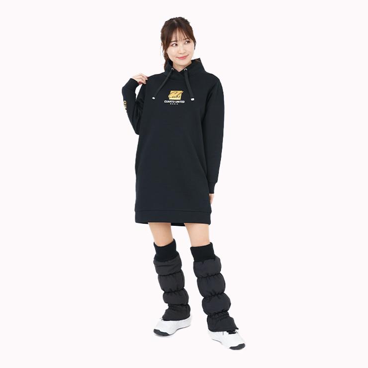 Cuarto UNITED（クアルトユナイテッド） スタンドネック ワンピース