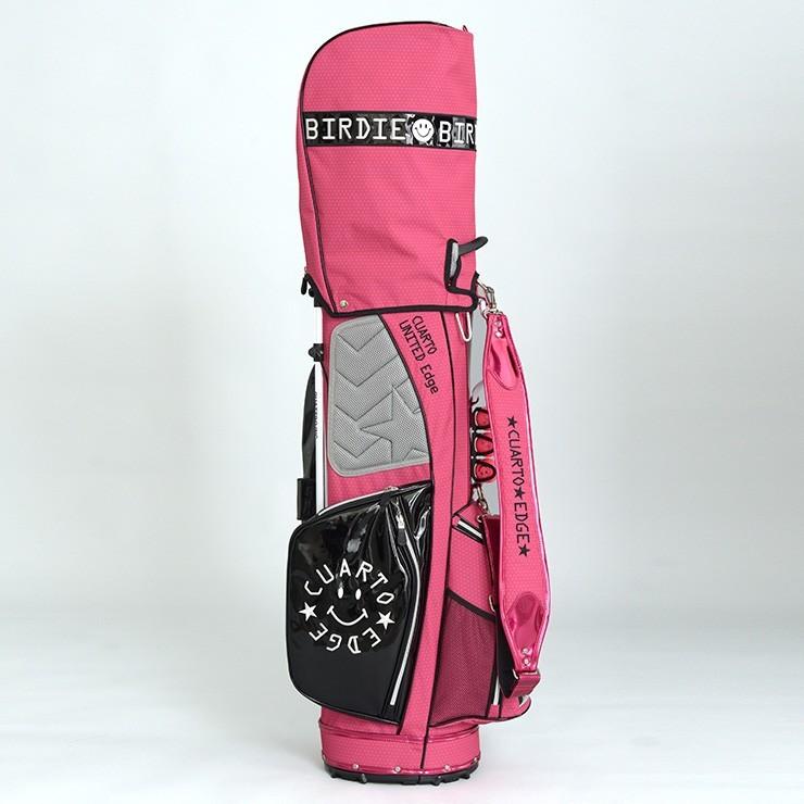 キャディバッグ 9型 46インチ対応 4分割 スタンド式 バイカラー