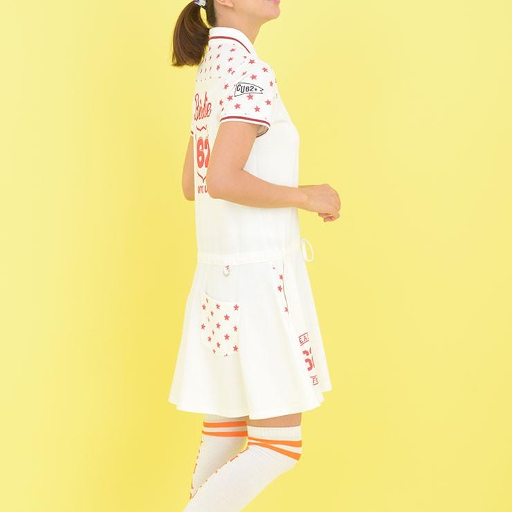 ゴルフ ワンピース クアルトユナイテッド 62 星 柄 ワンピ リンク コーデ 可 M3104 Cuarto United 通販 Yahoo ショッピング