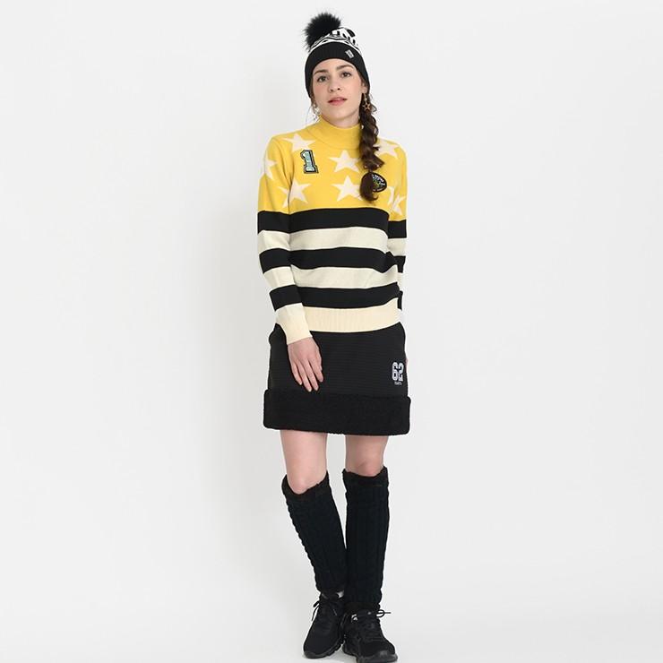 ニット帽 ビーニー ボンボン 星柄 ラウンドロゴ クアルトユナイテッド ゴルフググッズ 帽子 アウトレット 19FW | Cuarto UNITED | 11