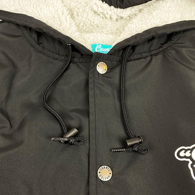 Cuarto UNITED ベンチコート ロングコート 裏ボア バック