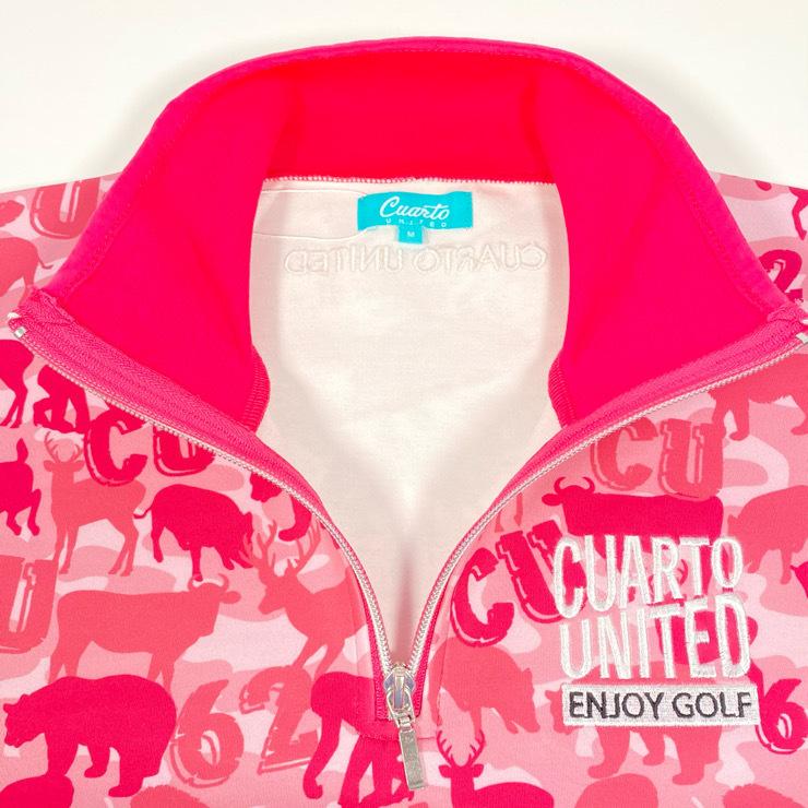 Cuarto UNITED（クアルトユナイテッド） ハーフジップジャケット プル