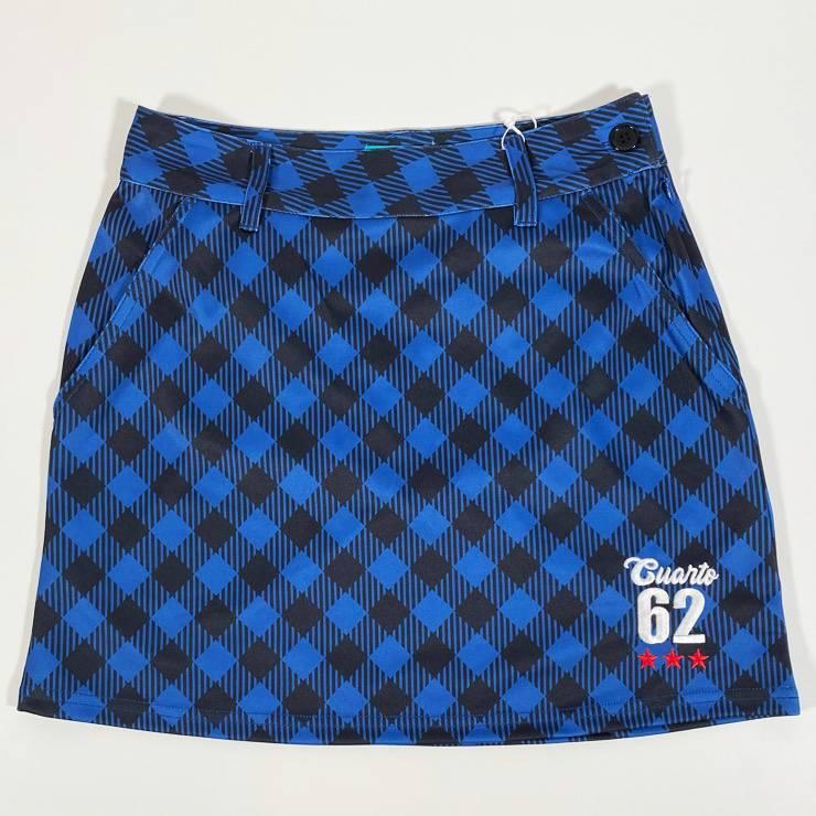Cuarto UNITED（クアルトユナイテッド） スカート チェック柄 ゴルフ