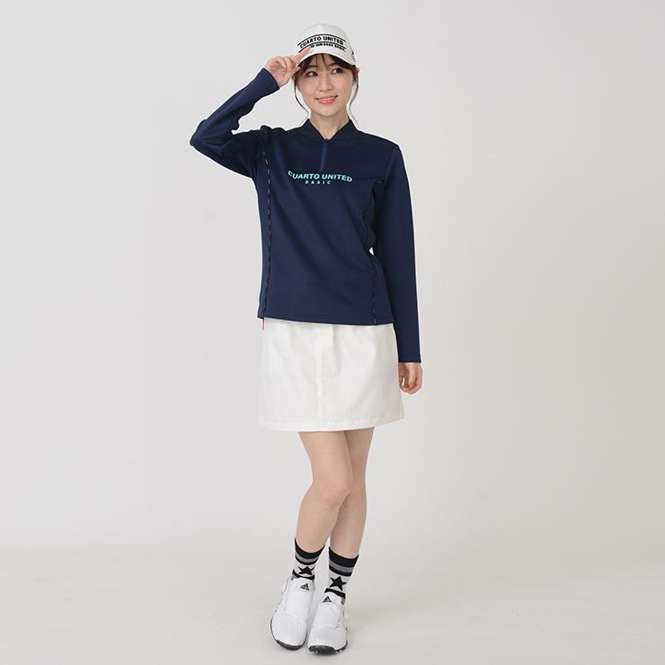 Cuarto UNITED（クアルトユナイテッド） 台形スカート モノグラム柄