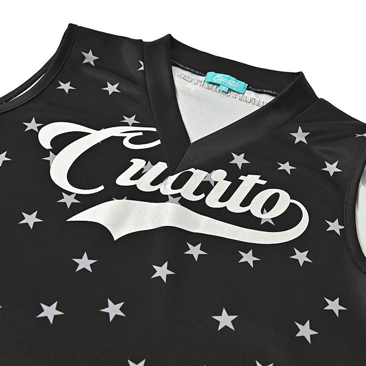 Cuarto UNITED（クアルトユナイテッド） ワンピース ノースリーブ V