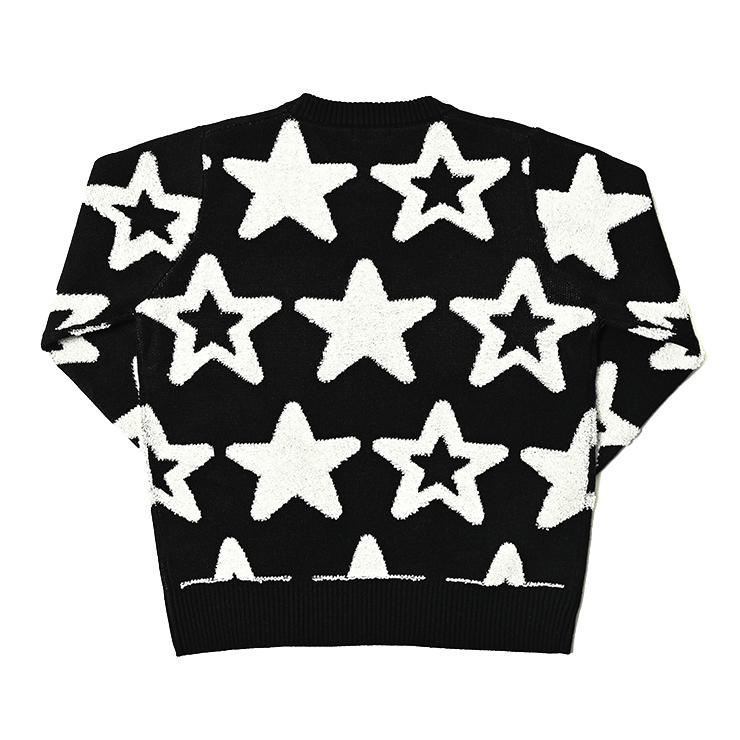 CUARTO UNITED クアルトユナイテッド セーター ニット Vネック Cuarto UNITED（クアルトユナイテッド） セーター レッド×白 ニコ