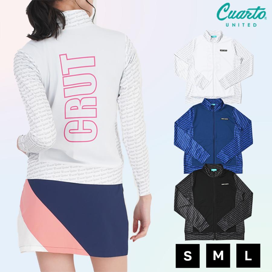 Cuarto UNITED スタンドカラージャケット ジップアップ 鹿の子