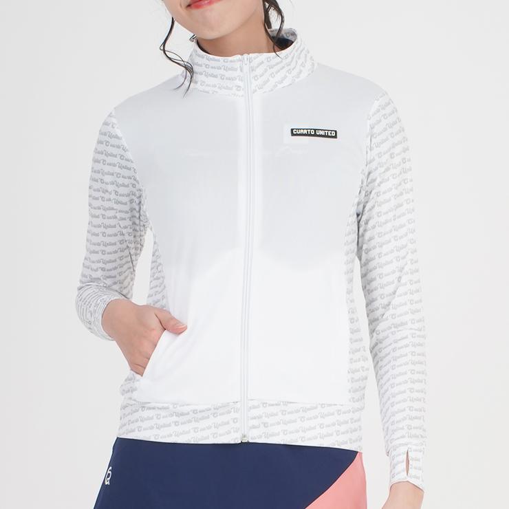 Cuarto UNITED スタンドカラージャケット ジップアップ 鹿の子