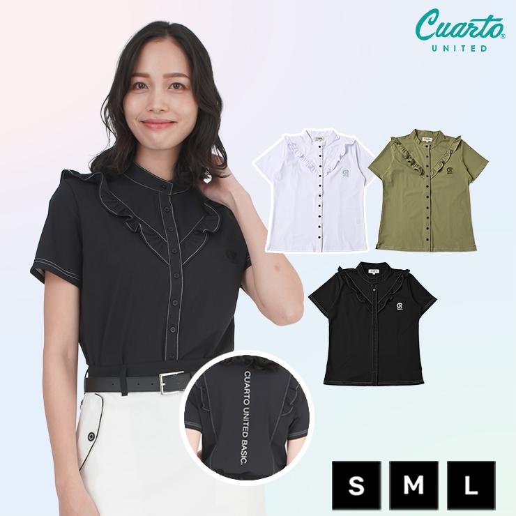 新品❤クアルトユナイテッド セットアップ M 半袖 春夏ゴルフ