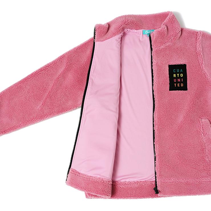 Cuarto UNITED（クアルトユナイテッド） ボアジャケット ジップアップ
