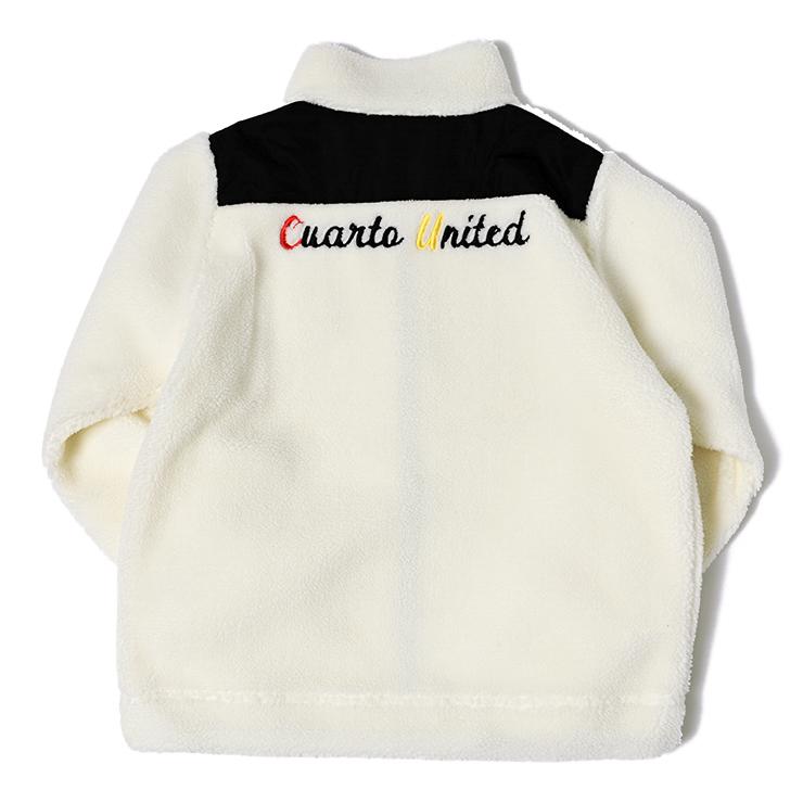 Cuarto UNITED（クアルトユナイテッド） ボアジャケット ジップアップ