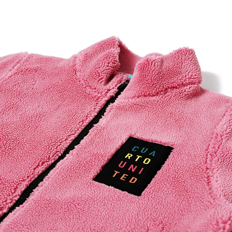 Cuarto UNITED（クアルトユナイテッド） ボアジャケット ジップアップ