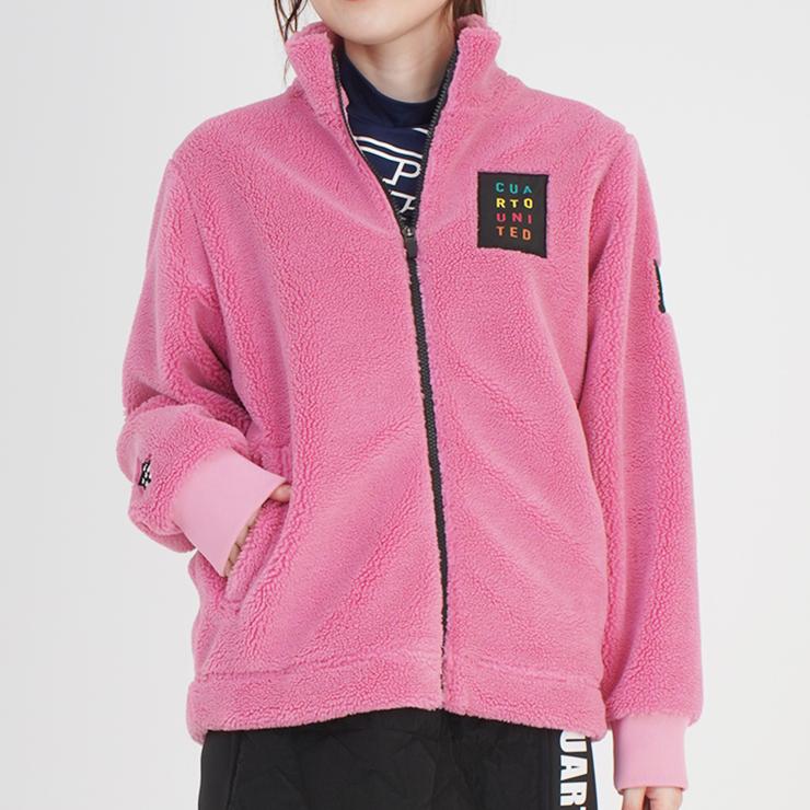 Cuarto UNITED（クアルトユナイテッド） ボアジャケット ジップアップ