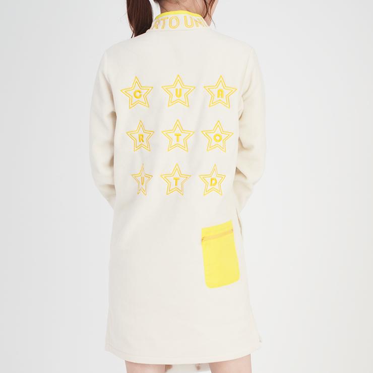 クアルトユナイテッドワンピース&バック GOLF Cuarto UNITED カートバッグ ゴルフバッグ ファー 牛柄 刺繍ロゴ