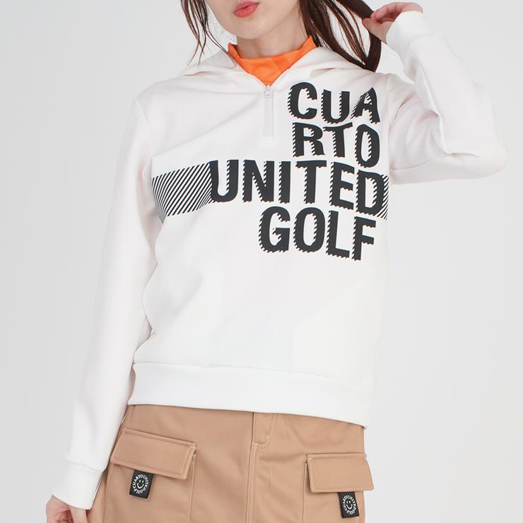 Cuarto UNITED（クアルトユナイテッド） パーカー プルオーバー ハーフ