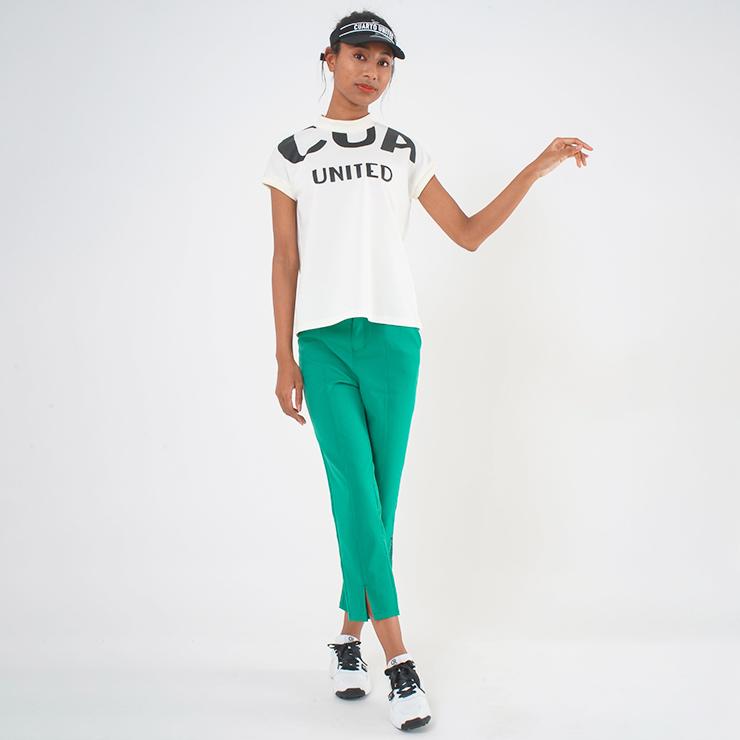 極美品 CUARTO UNITED アシンメトリーゴルフニットプルオーバー L 極美品 CUARTO UNITED アシンメトリーゴルフニットプルオーバー