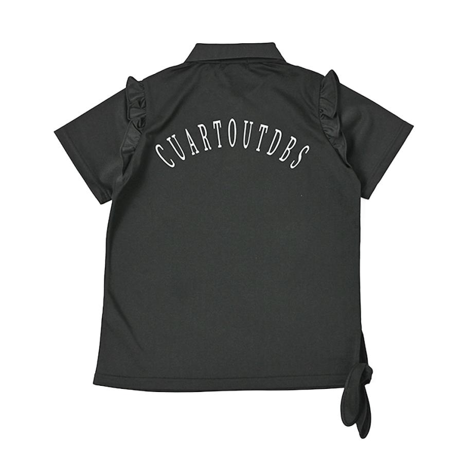 フリル袖 黒 ポロシャツ レディース 楽天市場】レディース フリル ポロシャツの通販