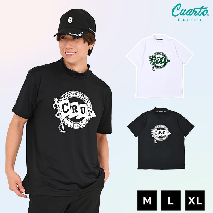 Cuarto UNITED（クアルトユナイテッド） モックネックシャツ 半袖