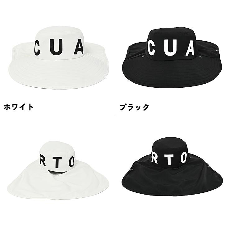 ワイドブリムハット バケットハット 口元カバー レディース クアルトユナイテッド ゴルフグッズ 26SS 新作の画像