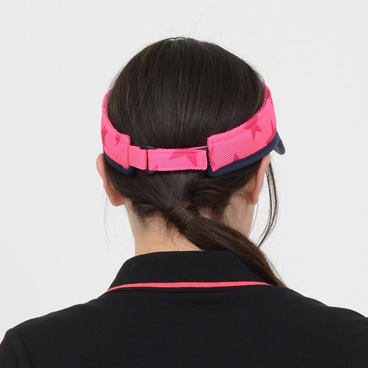 サンバイザー メッシュ 総柄 星柄 刺繍 フロントロゴ クアルトユナイテッド ゴルフグッズ 帽子 アウトレット 20SS | Cuarto UNITED | 11