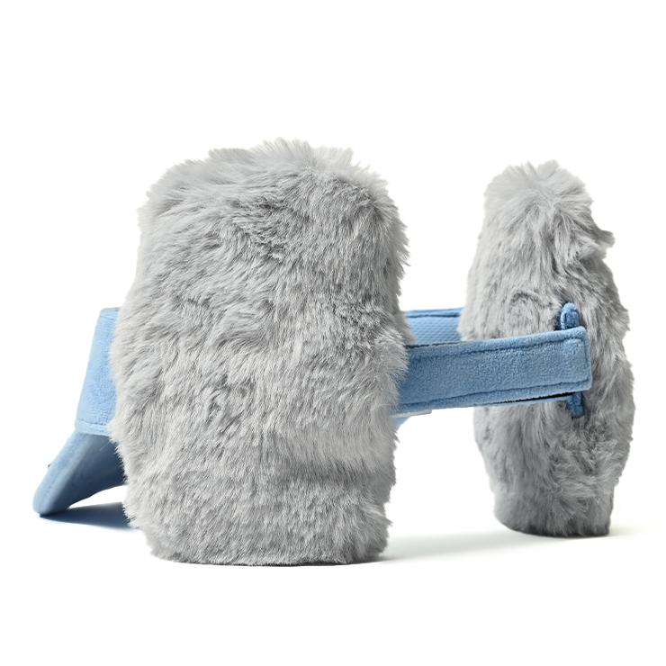 Cuarto UNITED（クアルトユナイテッド） サンバイザー もこもこファー