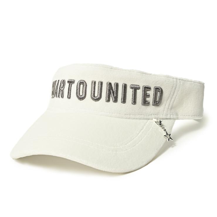 【新品未使用】モコモコバイザー Cuarto UNITED（クアルトユナイテッド） サンバイザー もこもこファー