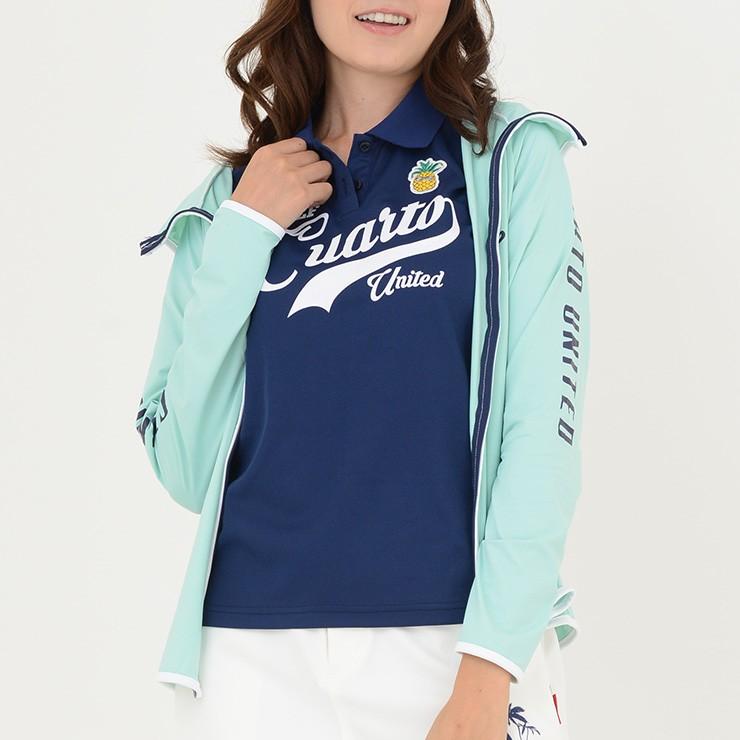 Cuarto UNITED パーカー ジップアップ 接触冷感 吸汗速乾