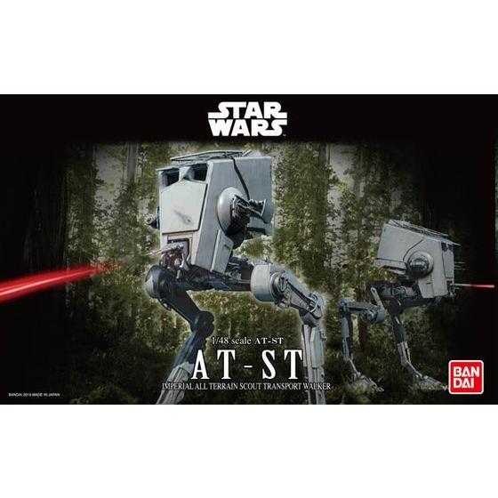 バンダイ　スターウォーズ　1/48　AT-ST プラモデル完成品 1/48 AT-ST スターウォーズ プラモデル : 模型店CUBEぎゃざヤフー店