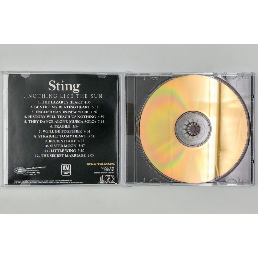 ♪) CD Sting スティング /  NOTHING LIKE THE SUN ナッシング