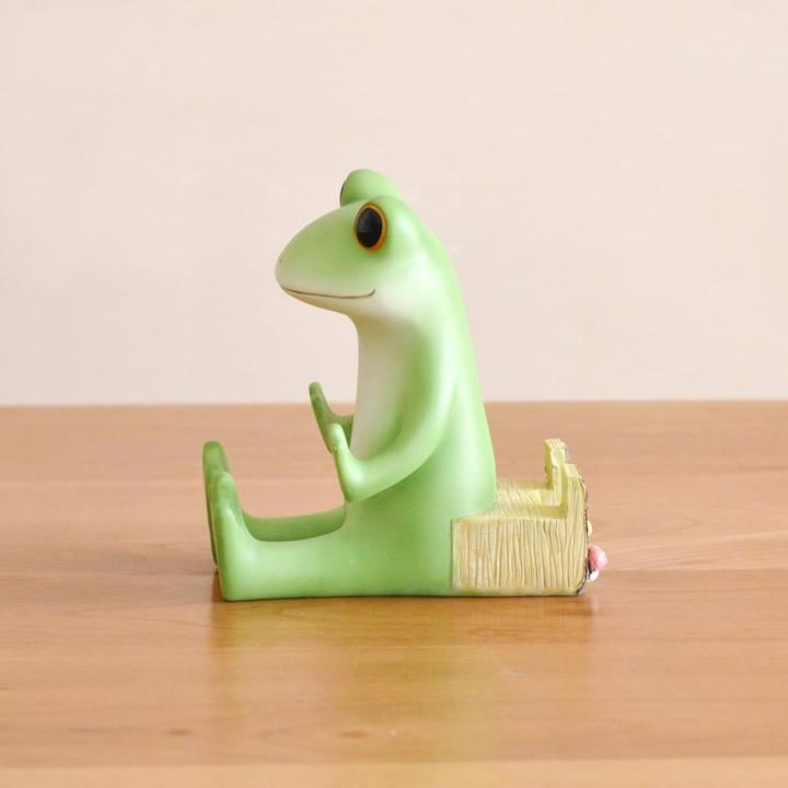 スマホスタンド かわいい カエル の スマホ立て Copeau コポー カエル グッズ 雑貨 スマートフォン スマホ デスク かわいい ギフト プレゼント クッチーナ 726 F6377 キッチン雑貨 インテリア Cucina 通販 Yahoo ショッピング