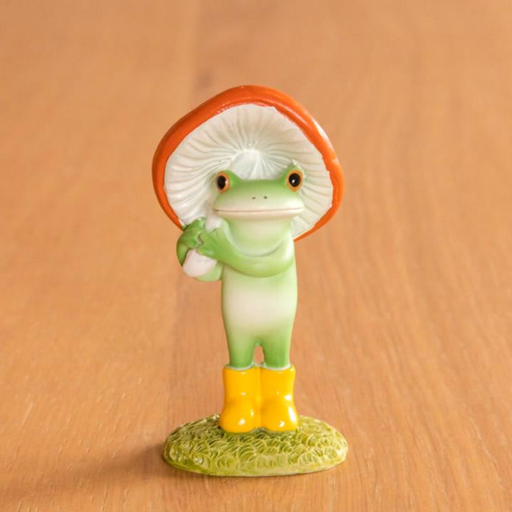 カエル 置物 キノコ傘でお散歩 Copeau コポー かえる グッズ 雑貨 フィギュア 玄関 リビング かわいい おしゃれ 癒し 置き物 ギフト クッチーナ F6362 キッチン雑貨 インテリア Cucina 通販 Yahoo ショッピング