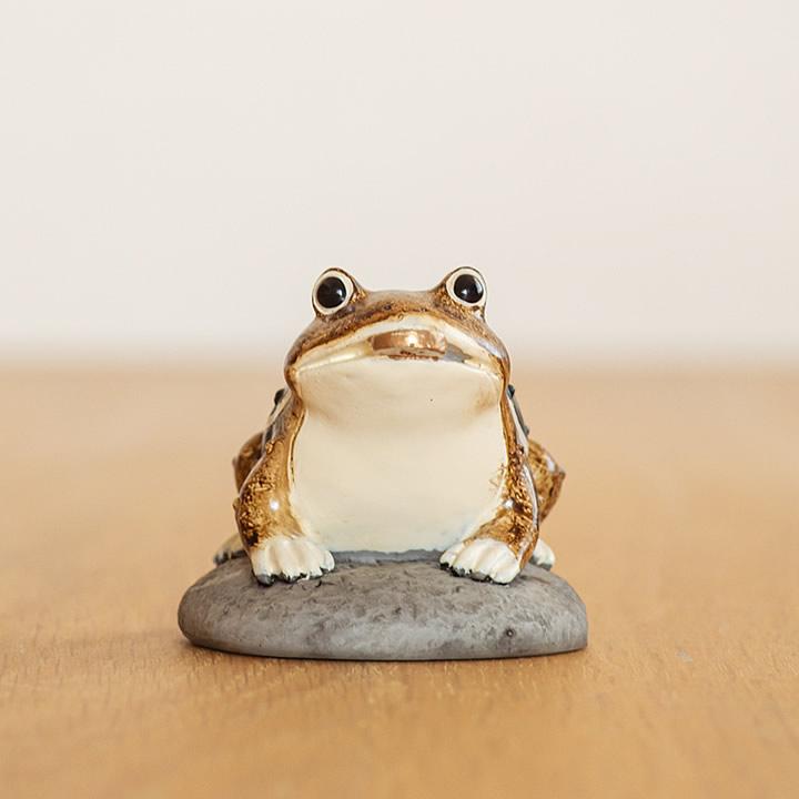 カエル 置物 ガマおやじ Copeau コポー カエル 置き物 カエル グッズ 雑貨 コポタロウ ガマガエル 金 銭蛙 ゼニガエル クッチーナ F6347 キッチン雑貨 インテリア Cucina 通販 Yahoo ショッピング