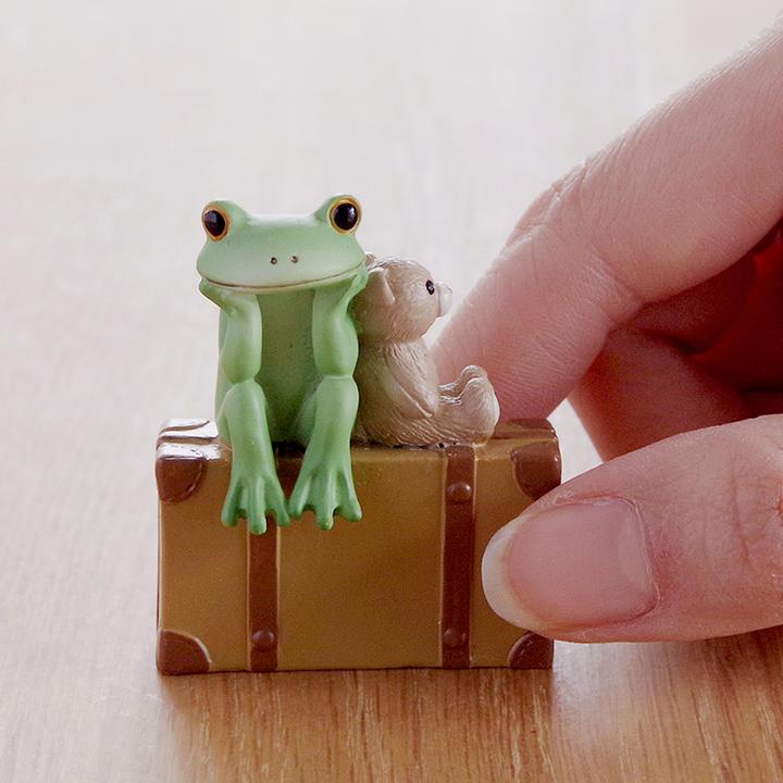 カエル コポーシリーズ 出発を待つカエル Copeau コポー 新作 カエル コポーシリーズ 出発を待つカエル Copeau コポー 新作