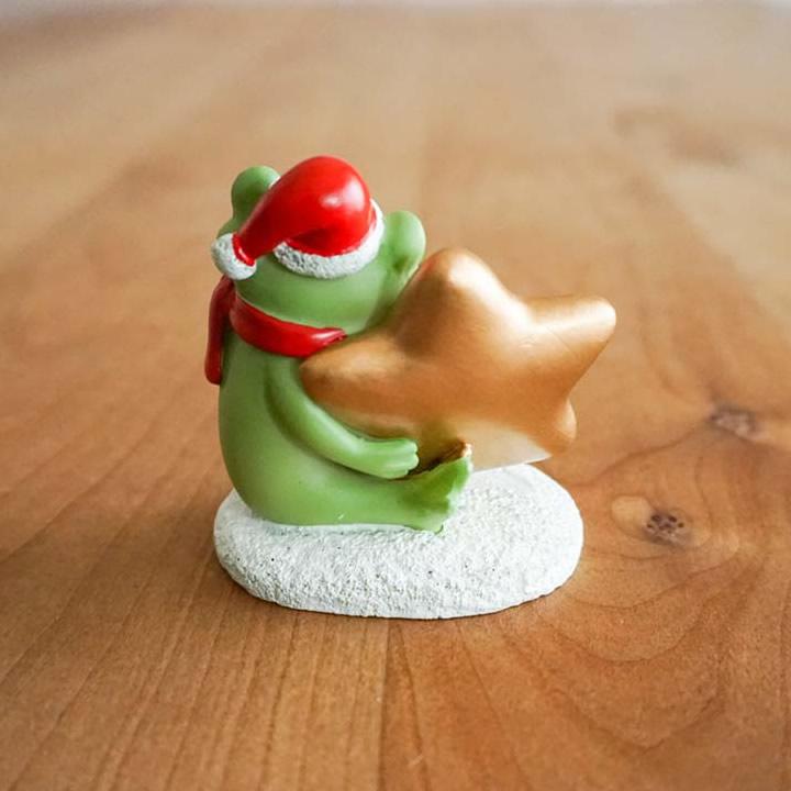 コポー カエル ミドル クリスマス キラキラ星とカエル Copeau コポー カエル ミドル クリスマス キラキラ星とカエル Copeau