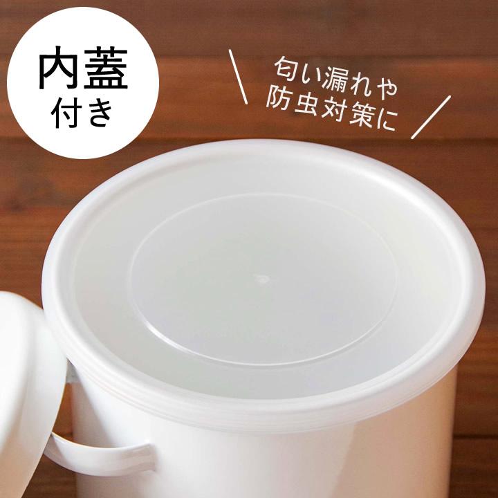 野田琺瑯（noda horo） ぬか漬け ホーロー ラウンドストッカー 18cm