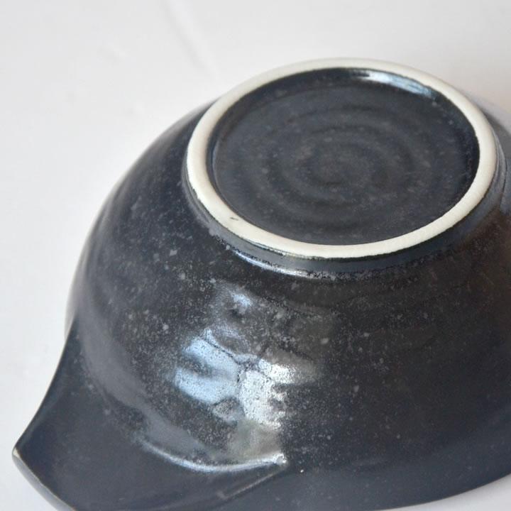とんすい おしゃれ つや黒 とんすい（黒）器 お皿 かわいい 食洗機対応