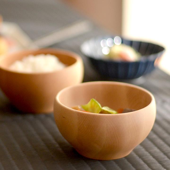 お椀 木製 木のお椀 M 汁椀 おしゃれ おわん 椀 とんすい 小鉢 食器
