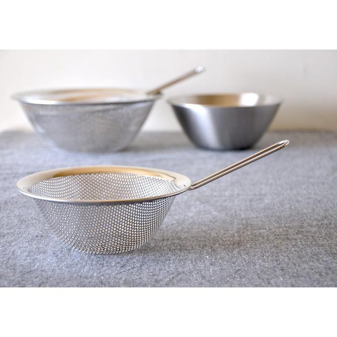 柳宗理 ザル 手付き パンチング ストレーナー 16cm ざる