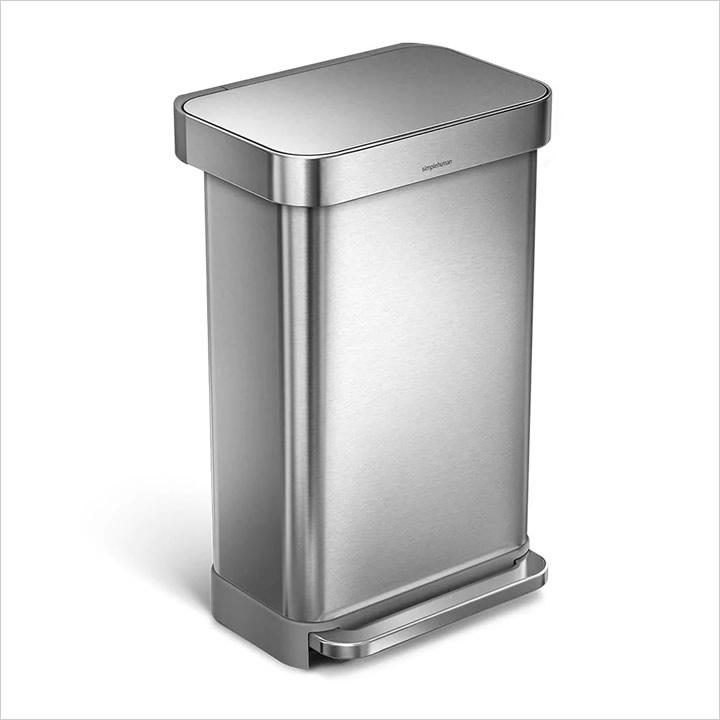 simplehuman 在庫限り ゴミ箱 45リットル レクタンギュラー