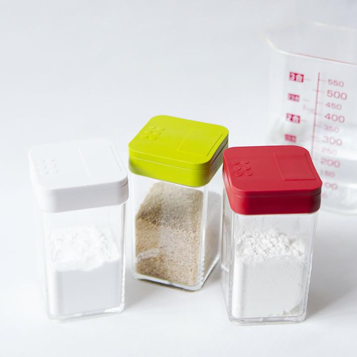 スパイス ボトル おしゃれ 小麦粉 スパイスボトル 3本セット Aqua アクア 調味料入れ 調味料 ボトル 容器 小麦粉 ケース シンプル 山崎実業 クッチーナ C2815 2746 3set キッチン雑貨 インテリア Cucina 通販 Yahoo ショッピング