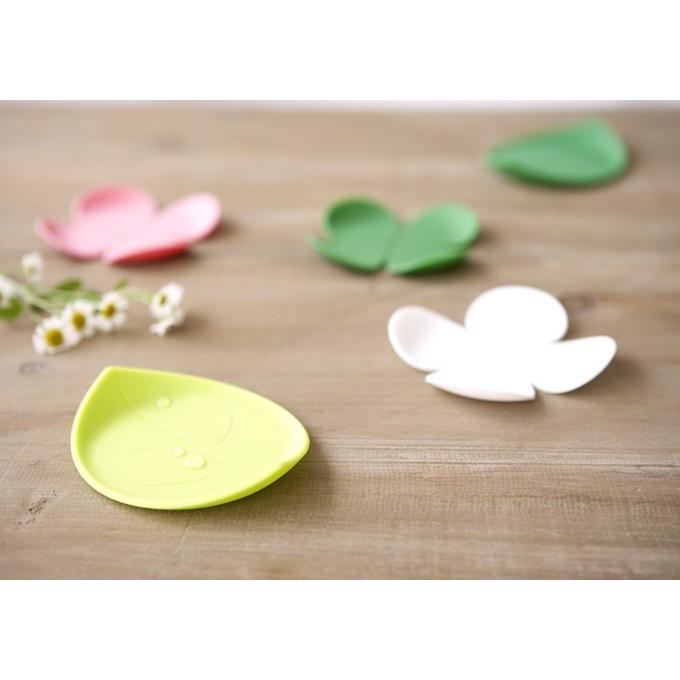 山崎実業 コースター 立体コースター リーフ クッチーナ 北欧 シリコン