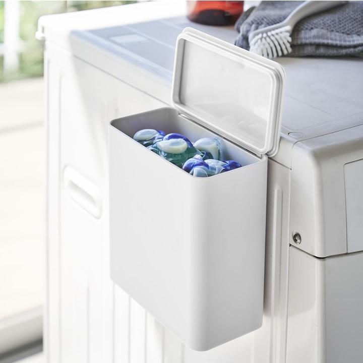 ジェルボール 収納 マグネット 洗濯洗剤 ボール ストッカー Tower タワー 洗剤 粉洗剤 詰め替え 容器 洗濯ネット 洗濯機横 ケース 小物入れ おしゃれ クッチーナ C3099 2746 キッチン雑貨 インテリア Cucina 通販 Yahoo ショッピング