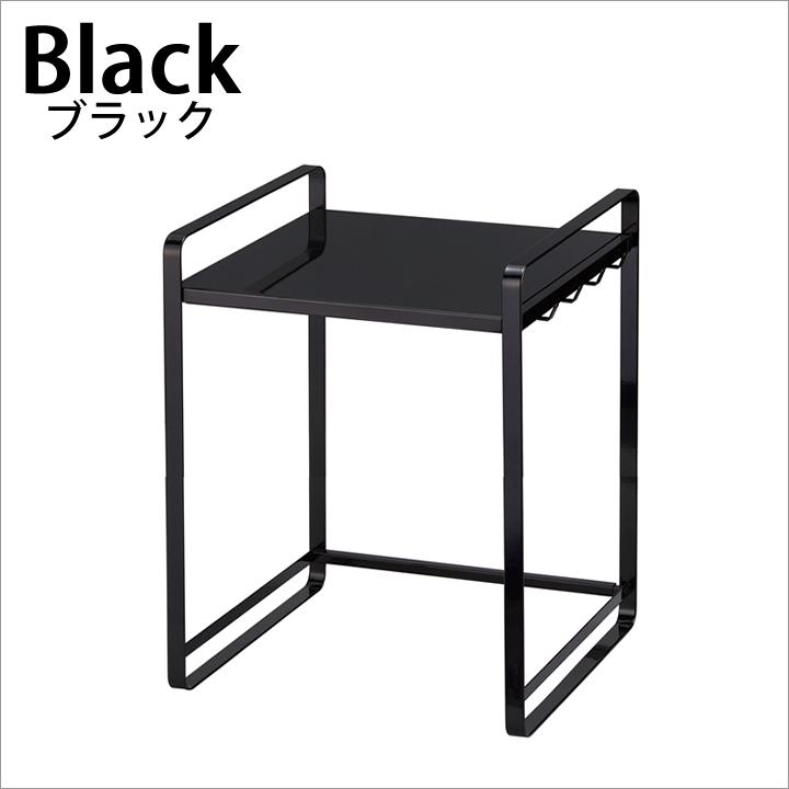 山崎実業 伸縮レンジラック タワー tower キッチン 収納 レンジ上