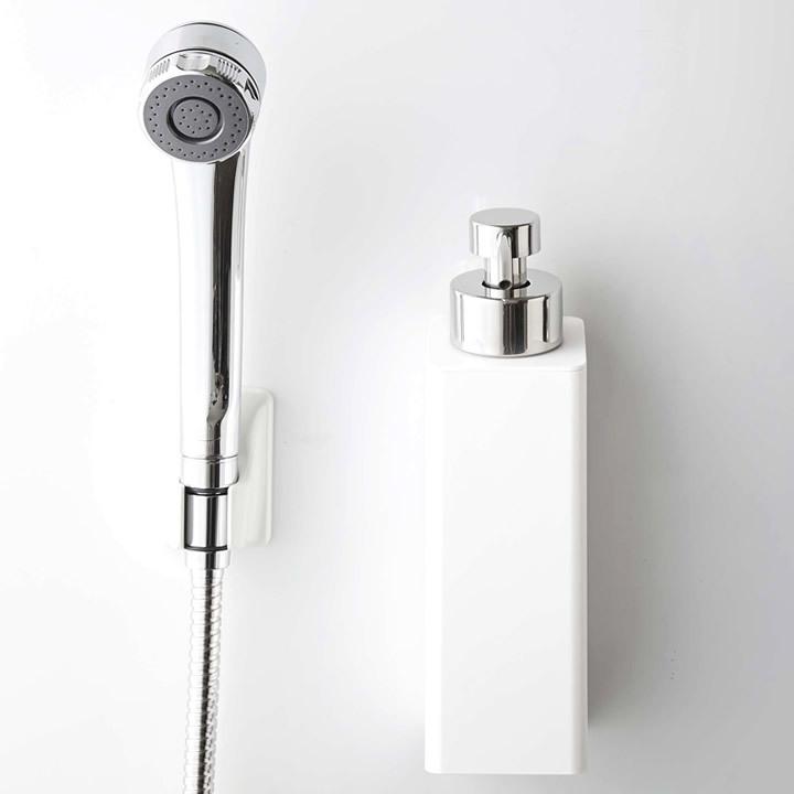 泡 ディスペンサー マグネット ツーウェイ 即日出荷 泡タイプ Tower タワー お風呂 山崎実業 おしゃれ クッチーナ シンプル ボトル ボディソープ