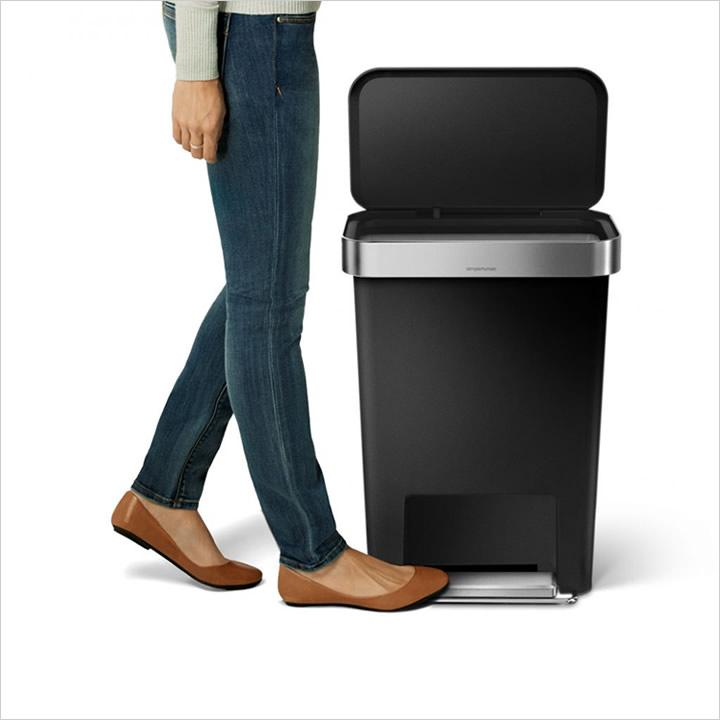 simplehuman（シンプルヒューマン） ゴミ箱 45リットル おしゃれ