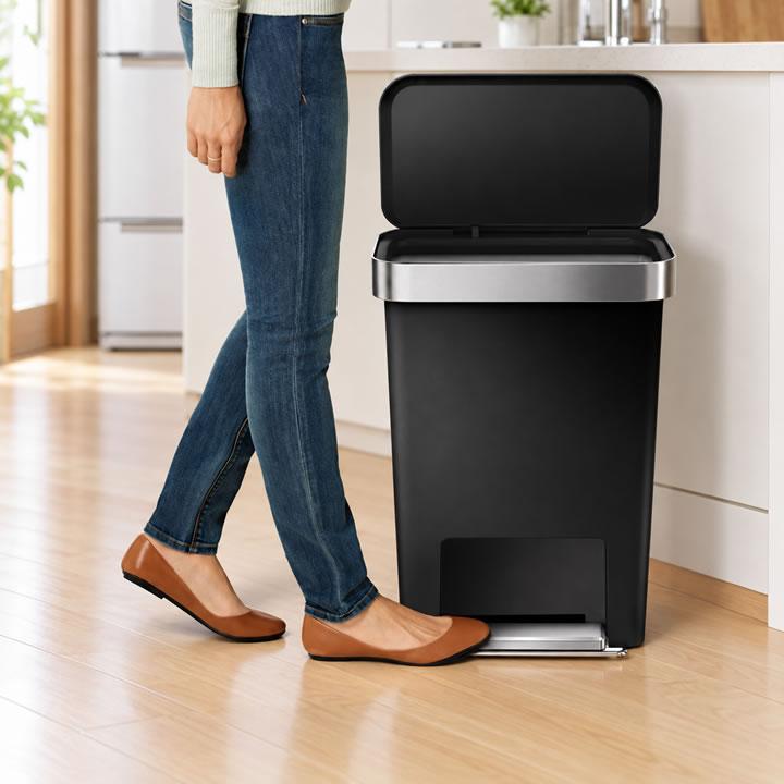 simplehuman（シンプルヒューマン） ゴミ箱 45リットル おしゃれ