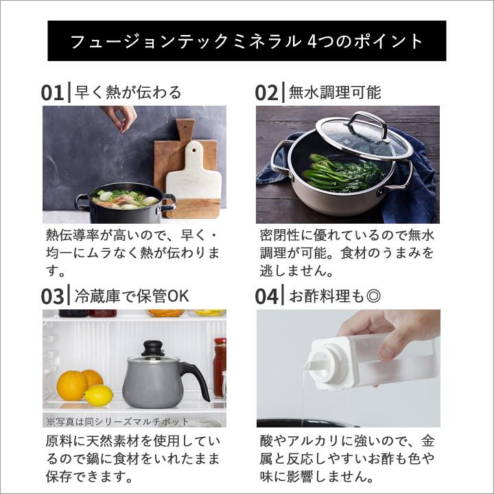 WMF（ヴェーエムエフ） 鍋 ih 20cm 両手鍋 フュージョンテック