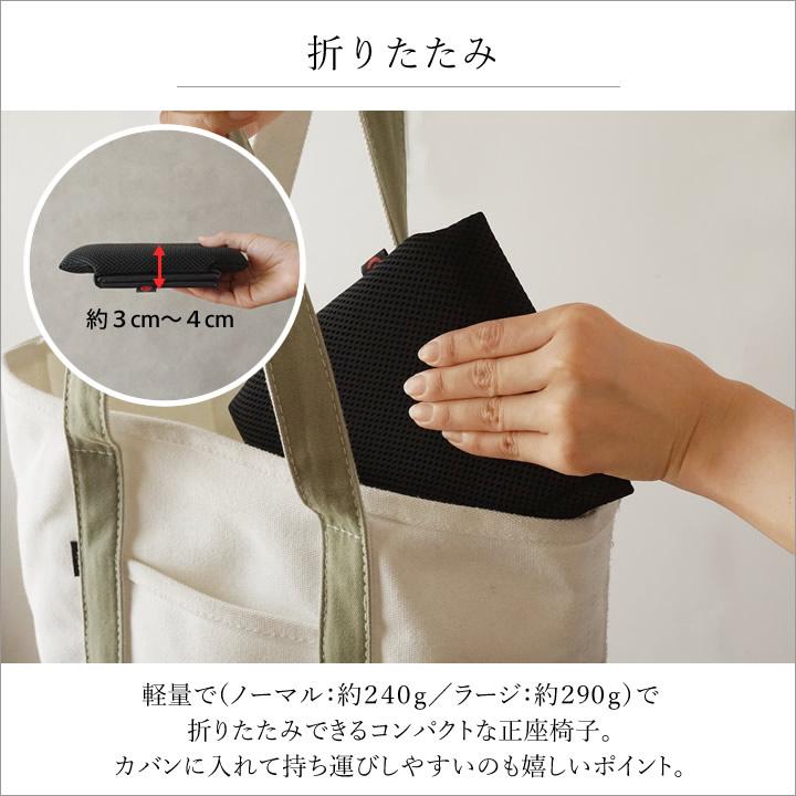 正座椅子 携帯用 折りたたみ 椅子 茶道 正座革命 ノーマル 高さ12cm