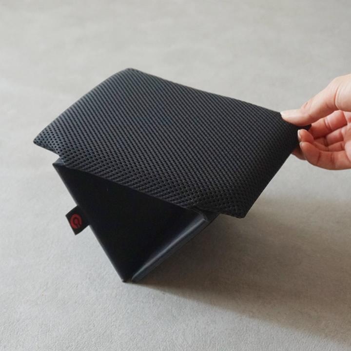正座椅子 折りたたみ 携帯用 茶道 正座革命 ノーマル 高さ12cm 三角