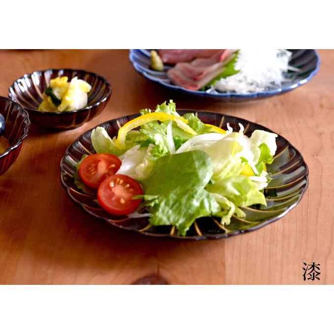 取り皿 おしゃれ 和食器 18センチ ぎやまん陶 お皿 プレート 食器